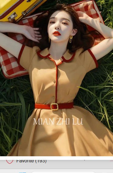 Elegant Khaki Shirt Dress