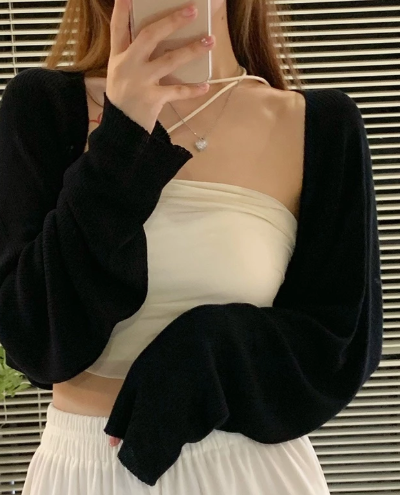 Korean Style Ice Silk Summer Sun-Protective Shrug