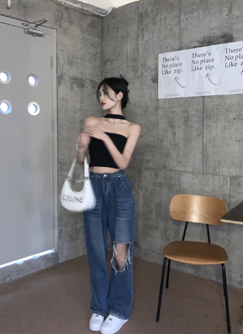 🔥 Sexy Halter Neck Backless Tank Top