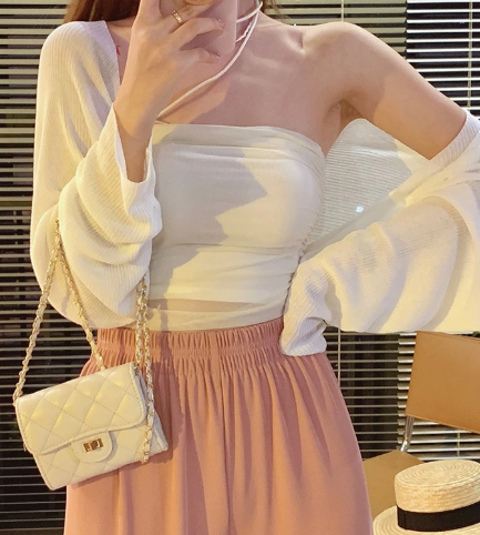 Korean Style Ice Silk Summer Sun-Protective Shrug